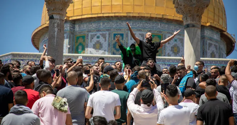 Mescid-i Aksa’da Erdoğan sesleri