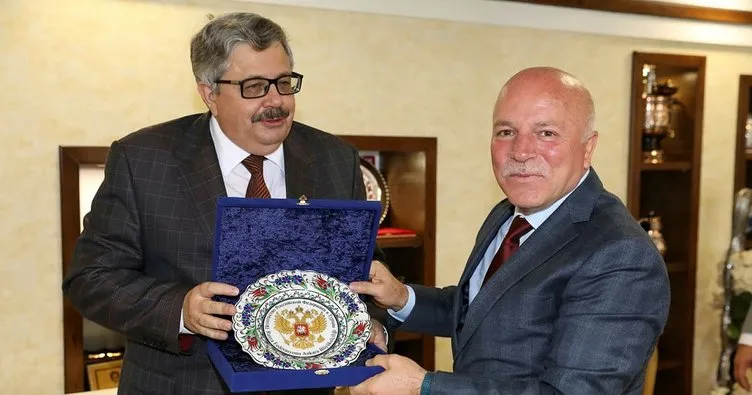 Rusya Ankara Büyükelçisi Yerhov, Erzurum’da