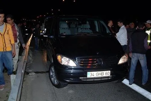 Saba Tümer kaza yaptı