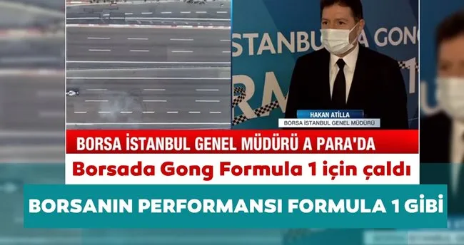 Borsa Istanbul Da Formula 1 Icin Gong Caldi Hakan Atilla Borsanin Da Performansi Formula 1 Gibi Haberler Haberleri