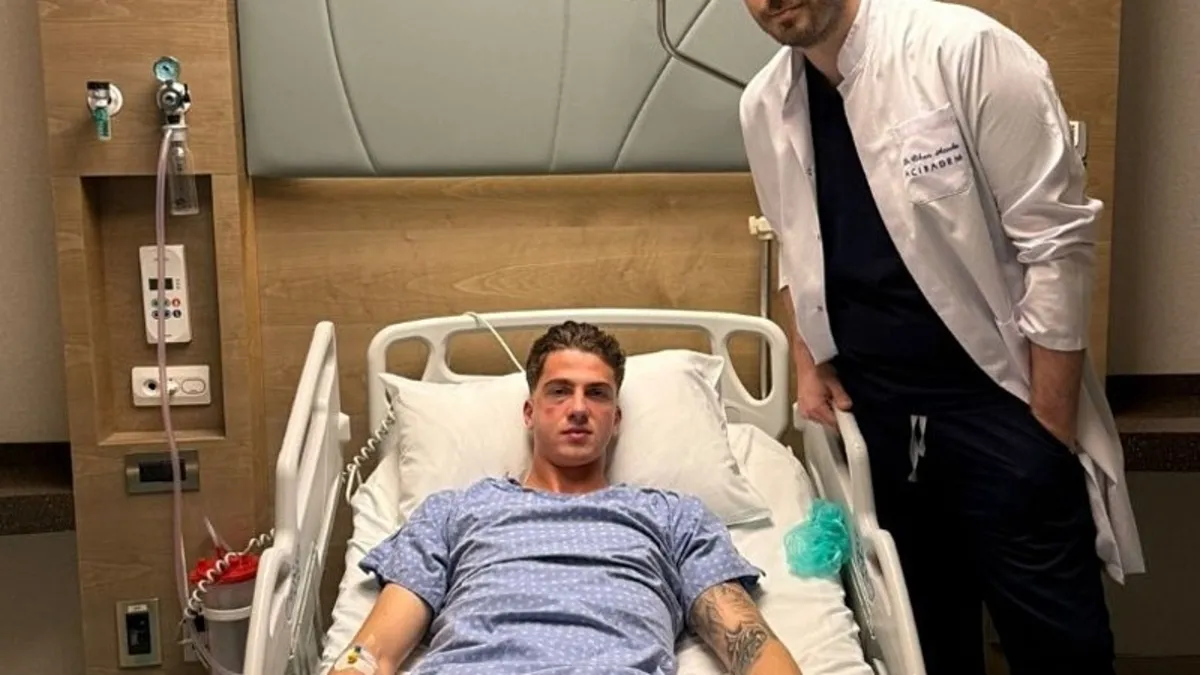 Başakşehirli Bertuğ Yıldırım, ameliyat oldu Başakşehirli Bertuğ Yıldırım, ameliyat oldu