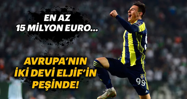 Avrupa Nin Iki Devi Eljif Elmas In Pesinde Spor Haberleri