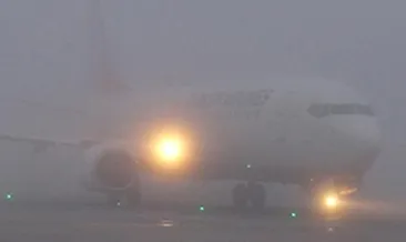 Trabzon’da hava ulaşımına sis engeli! Bazı seferler iptal edildi