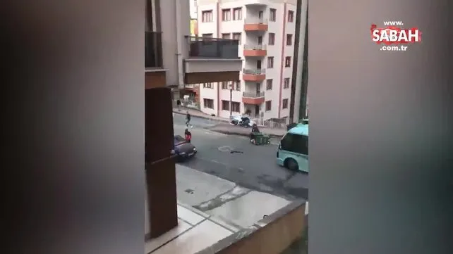 Rize'de sokak ortasında silahlı çatışma!