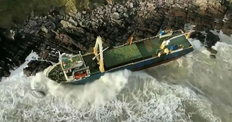 ‘Hayalet Gemi’ İrlanda’da çıktı