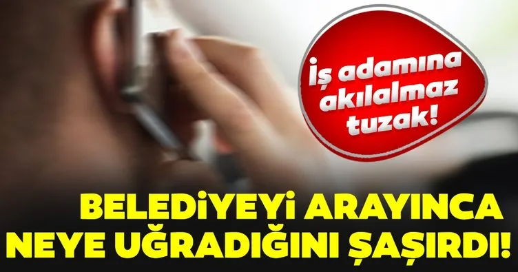 İş adamı yardım tuzağına düştü