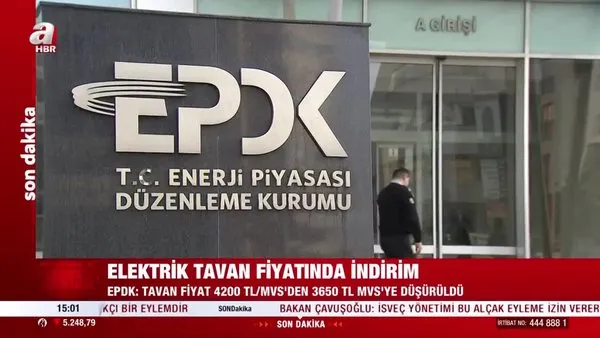 SON DAKİKA: Elektrik fiyatları düşecek! EPDK Başkanı açıkladı | Video