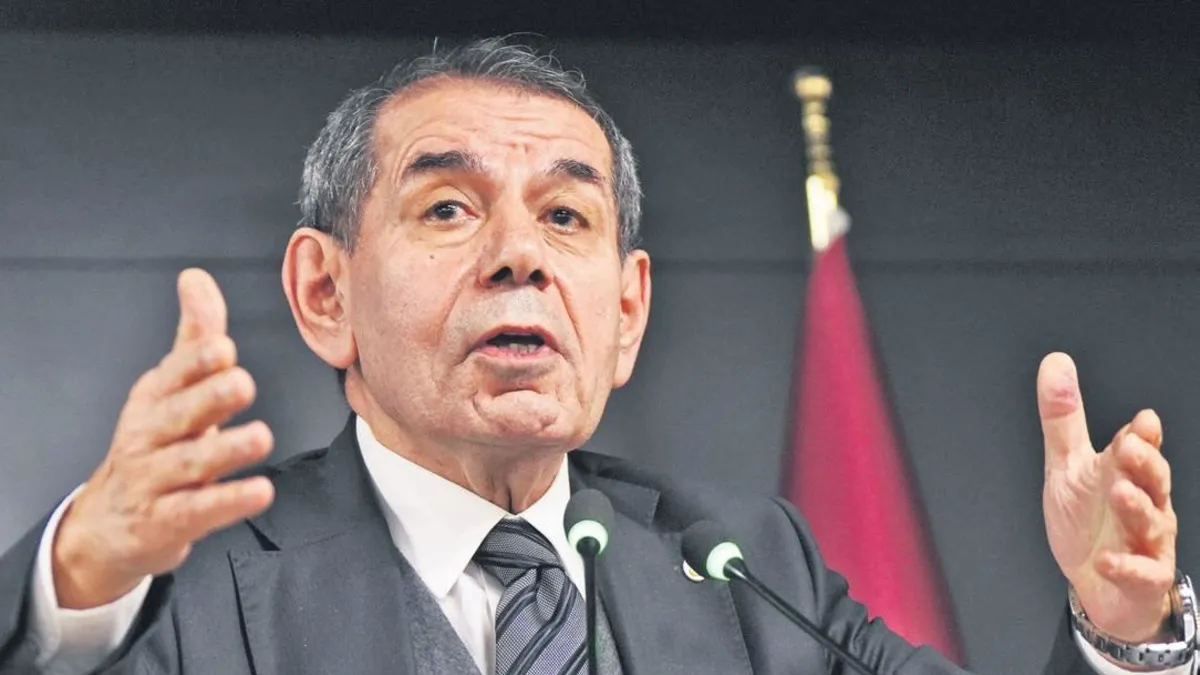 Dursun Özbek’ten hakkındaki iddialara sert çıkış: Bunlar zırcahil insanlar