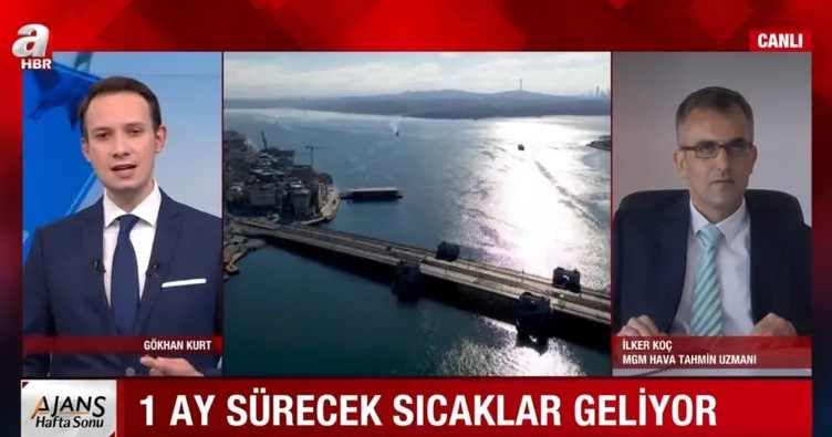 1 ay sürecek sıcaklıklar geliyor! MGM Hava Tahmin Uzmanı Koç, detayları A Haber’de anlattı