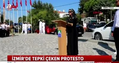 İzmir’de tepki çeken protesto! Gaziler Günü’nde provokasyon!