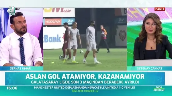 Galatasaray ligde son 3 maçında berabere ayrıldı