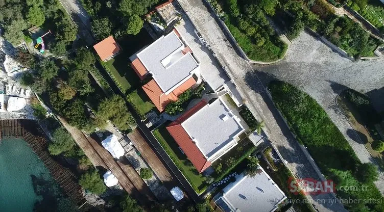 SABAH Drone’u Yılmaz Özdil’in kaçak villasını havadan görüntüledi!