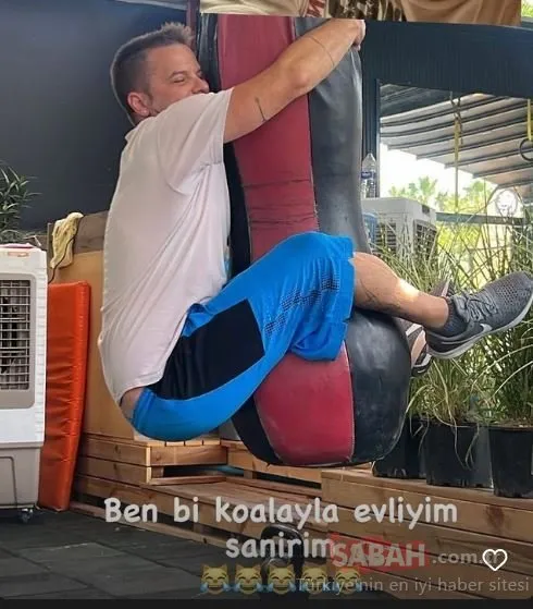 Pınar Altuğ’un spor paylaşımlarına eşi Yağmur Atacan komik halleri damga vurdu! Ben bir koala ile evliyim sanırım