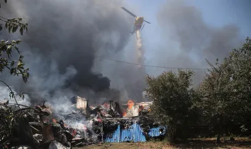 Orman yangını fabrikayı vurdu: Selanik’te toksik duman alarmı