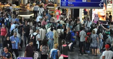 Atatürk Havalimanı’nda yoğunluk