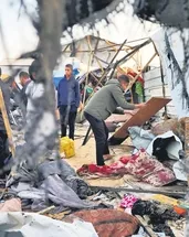 Çadır kent katliamı