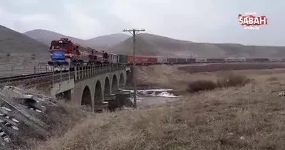 Türkiye’den Çin’e giden ilk İhracat Treni Erzurum’da | Video