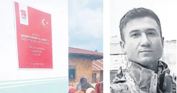 Şehidin adı Afrika’da yaşayacak