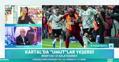 Turgay Demir’den Beşiktaş yenilgisi sonrası flaş Galatasaray açıklaması  Falcao’nun...