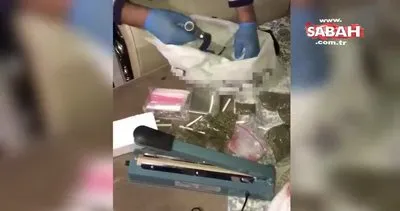Uyuşturucuları camdan attılar! Suçüstü yakalandılar… | Video