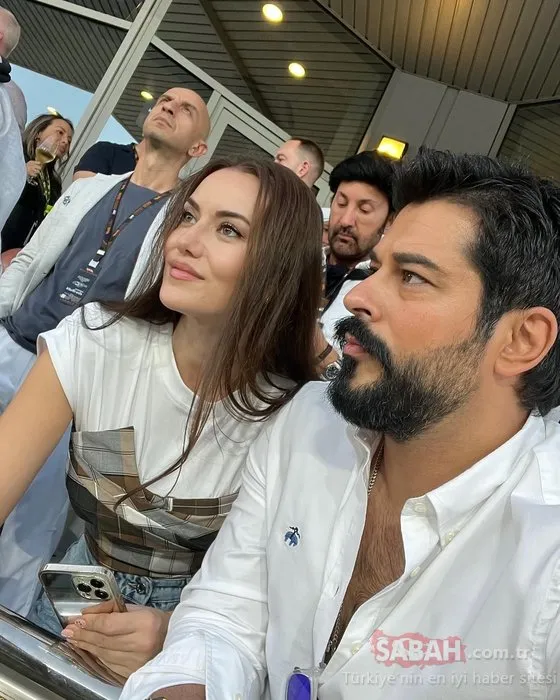 Gözde çift Abu Dabi’de! Burak Özçivit ve Fahriye Evcen’in Formula 1 heyecanı!