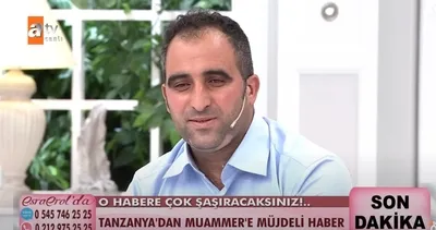 Son dakika haberi: Eşinden dayak yiyen Muammer’in yüzü güldü! Müjde Tanzanya’dan geldi! Esra Erol açıkladı