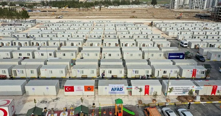 AFAD, konteynerlerde 45 bin 996 kişiye barınma hizmeti verildiğini açıkladı