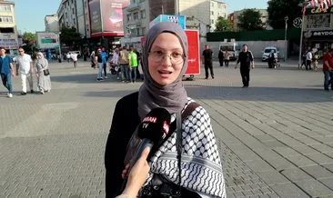 Sabah.com.tr gündeme getirdi, Türkiye o görüntüleri konuştu! İsrail’e tek başına tepki gösteren Sümeyye: Allah onları ıslah etsin