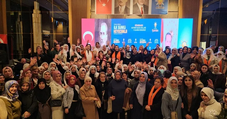 AK Parti kadın kolları kongresi yapıldı
