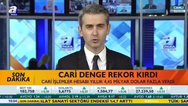 Cari denge rekor kırdı!