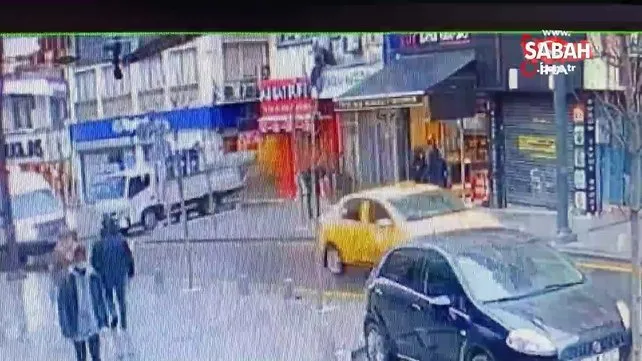 İstanbul’da akılalmaz olay: Otelin penceresinden atlayıp adamın üstüne düştü | Video