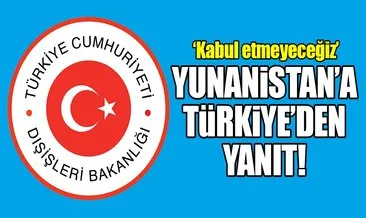 Yunanistan’ın 28 adacık planına Türkiye’den yanıt geldi!