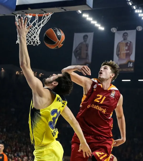 Galatasaray Odeabank - Fenerbahçe maçından kareler