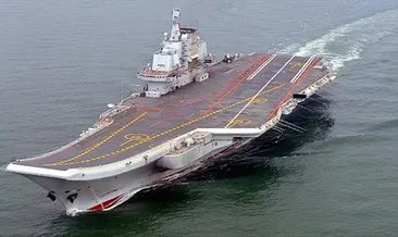 Çin uçak gemisi Tayvan Boğazı’nda
