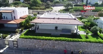 Sözcü Yazarı Yılmaz Özdil’in Bodrum’daki kaçak villası havadan görüntülendi | Video