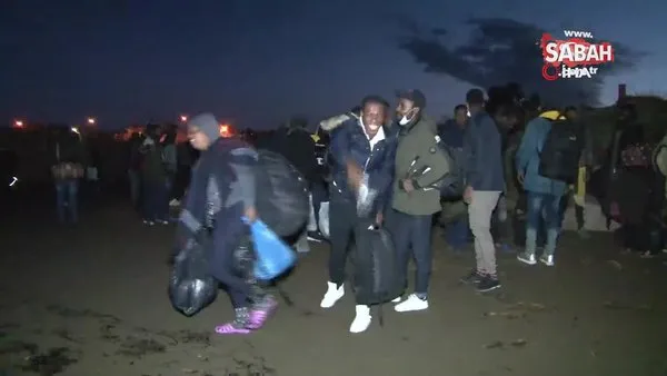 İzmir’den Yunanistan’a mülteci akını başladı | Video
