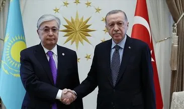 Başkan Erdoğan, Kazakistan Cumhurbaşkanı Tokayev ile görüştü