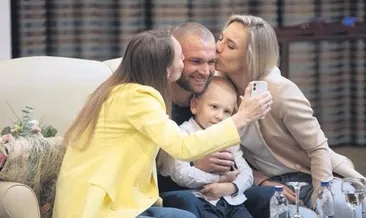 Türkiye’de aileleriyle buluştular