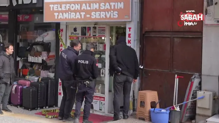 Kastamonu'da iş yerine silahlı saldırı: 1 yaralı | Video