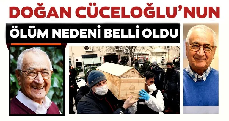 SON DAKİKA: Prof. Dr. Doğan Cüceloğlu’nun ölüm nedeni belli oldu! Beşiktaş’taki evinde bulunmuştu...