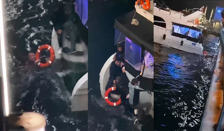 SON DAKİKA... Galata Köprüsü’de korku dolu anlar! Korkuluğa yaslanınca…