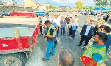 Balıkesir Büyükşehir Belediyesi’nden reflektör desteği