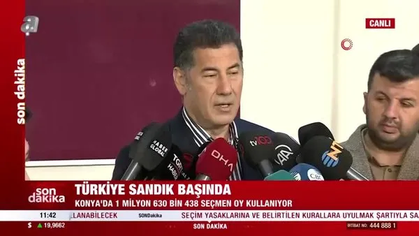 Sinan Oğan, Ankara'da oy kullandı | Video