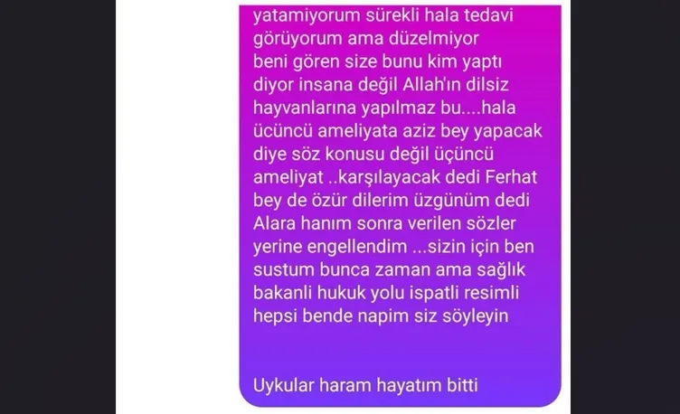 SON DAKİKA | Estetik ameliyatı genç kadının kabusu oldu: Kulağını kesip yüzünü diktiler