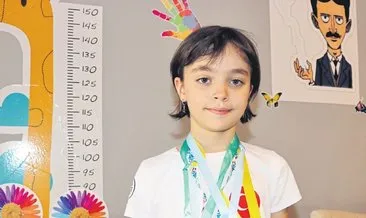 Zekâ Oyunları Şampiyonası’nda 4 madalya kazandı #amasya