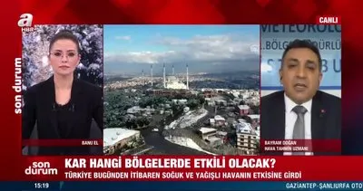 Uzman isim A Haber’e konuştu İstanbul’da pazar günü yoğun kar bekliyoruz | Video