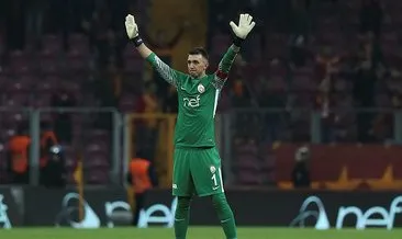 Muslera, Galatasaray taraftarlarını heyecanlandırdı