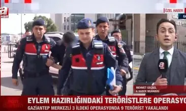 Son dakika: Gaziantep’i kana bulayacaklardı! Eylem hazırlığındaki 9 terörist yakalandı