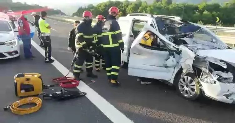 Düzce’de kaza: 1 yaralı