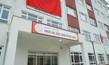 Prof. Dr. Aziz Sancar Fen Lisesi açıldı #ankara Prof. Dr. Aziz Sancar Fen Lisesi açıldı #ankara